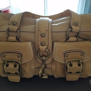 Coach leather tote